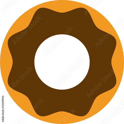 CHOCOLATE DONUT ICON