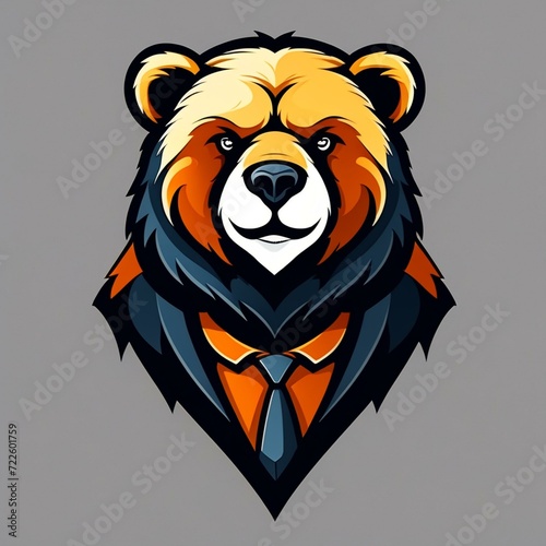 dragon mascot logo clipart black background