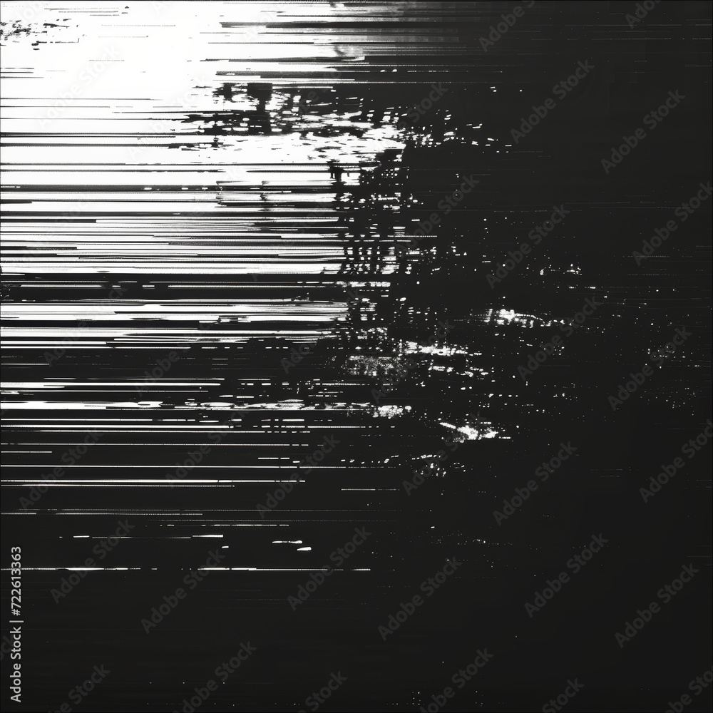 VHS noise effect texture