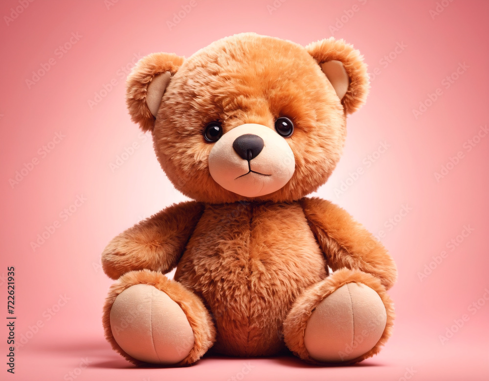 Cute teddy bear. Soft plush toy Cute teddy bear. Soft plush toy