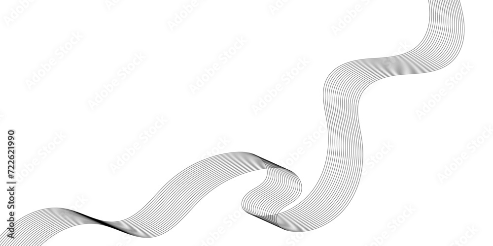 Abstract flowing wave lines background. Design element for technology, science, modern concept vector illustration Abstract flowing wave lines background. Design element for technology, science, modern concept vector illustration