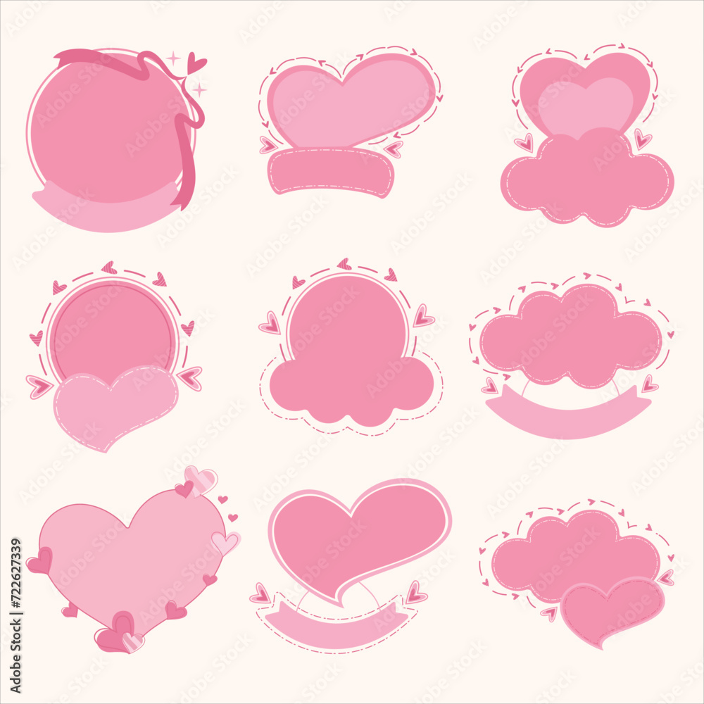 set of hearts set of hearts