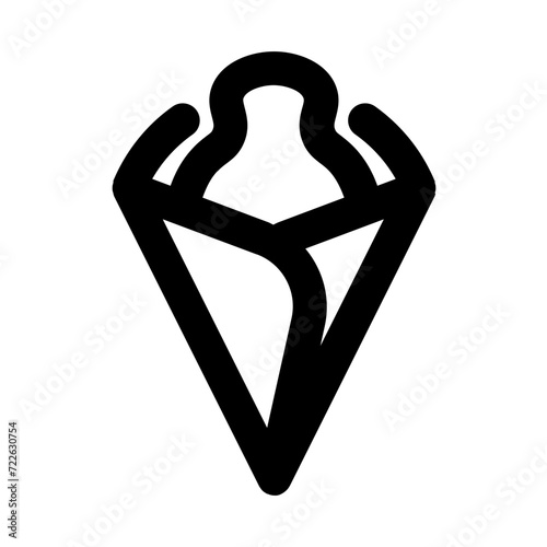 Qatayef Line Icon