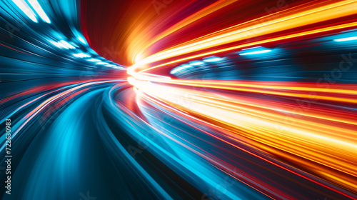 High-Speed Motion and Light Trails