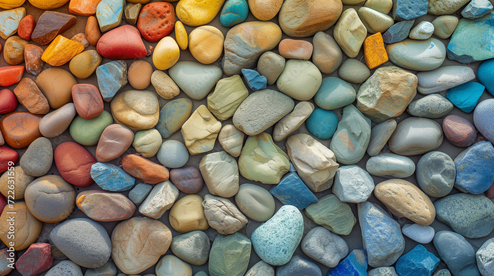 Smooth Colorful Stones Smooth Colorful Stones