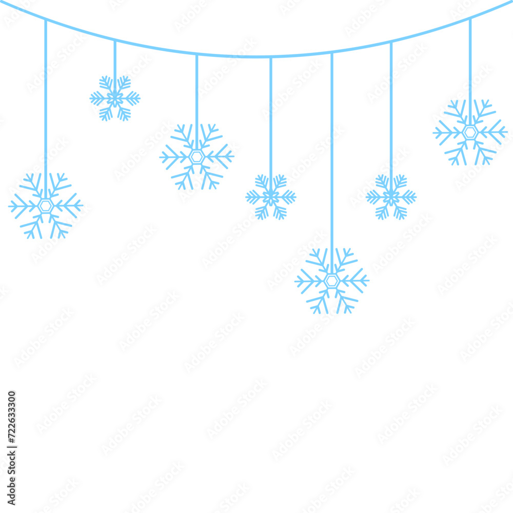 Snowflake Hanger Shape Snowflake Hanger Shape