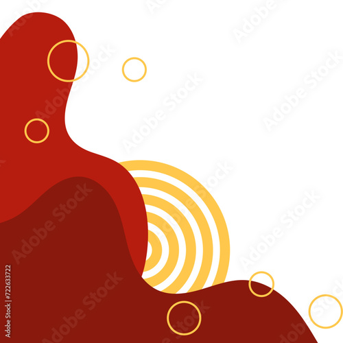 Blob Memphis Corner Shape