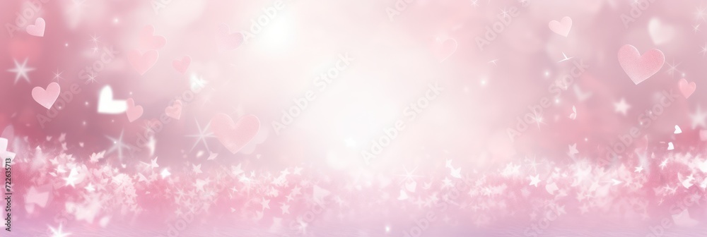 Hearts Abstract Background in Pink Pastel colors. Happy Valentine's Day Banner. Love pattern. Spring tones Valentines Day Poster, romantic banner for anniversary and wedding Hearts Abstract Background in Pink Pastel colors. Happy Valentine's Day Banner. Love pattern. Spring tones Valentines Day Poster, romantic banner for anniversary and wedding