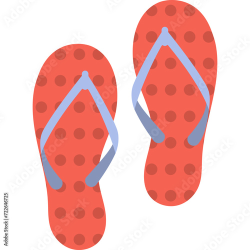 Summer Sandal Vector