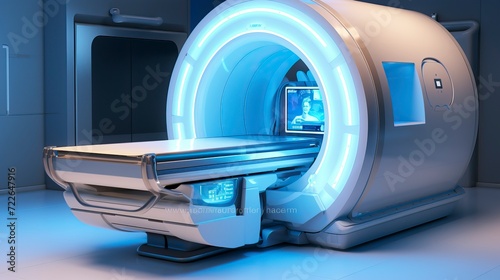 Advanced mri or ct scan medical diagnosis machine