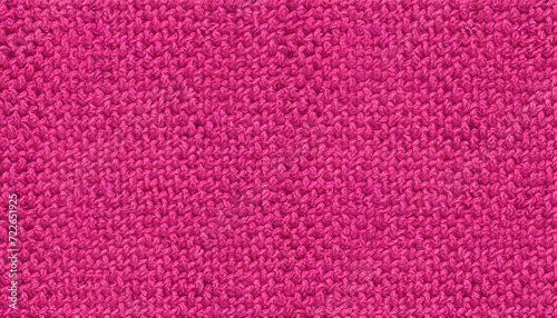 Texture of pink wool knit. Seamless knitted background.