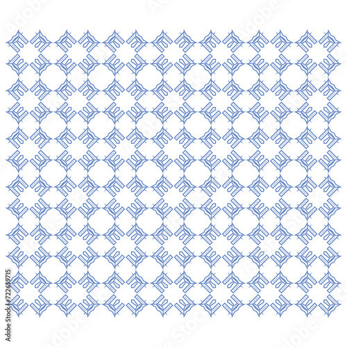 Colorfull seamless geometric pattern
