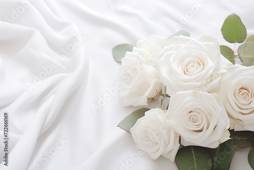 beautiful white roses © candra