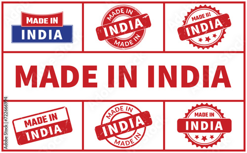 Made In India Rubber Stamp Set