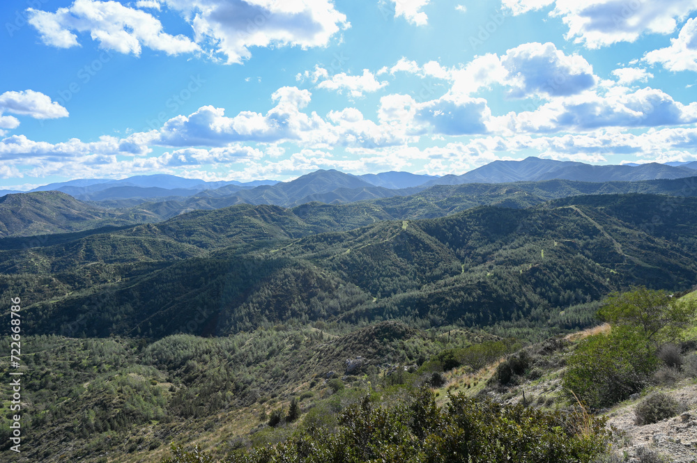 beautiful mountains in cyprus in winter 7