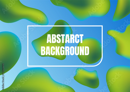 Abstract liquid background with place for your text. Vector illustration
