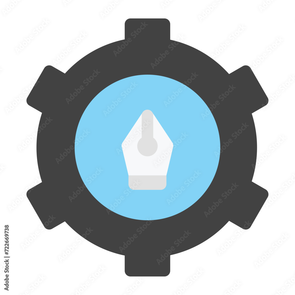 Obraz premium setting icon 