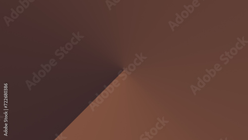 4K UHD Simple Dark Brown Gradient Wallpaper. Minimalist Abstract Angular Gradient Background. 4th Variant