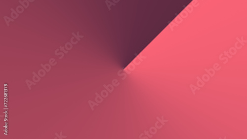 4K UHD Simple Coral Pink Gradient Color Wallpaper. Minimalist Abstract Angular Gradient Background. 3rd Variant