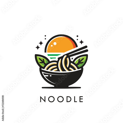 Noodle Logo Vector