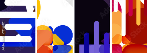Geometric elements abstract backgrounds for wallpaper, business card, cover, poster, banner, brochure, header, website