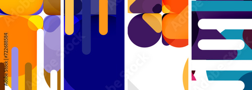 Geometric elements abstract backgrounds for wallpaper, business card, cover, poster, banner, brochure, header, website