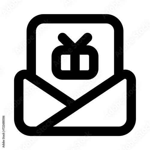 Letter Line Icon photo