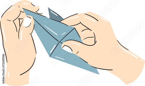 Making Origami Illustration