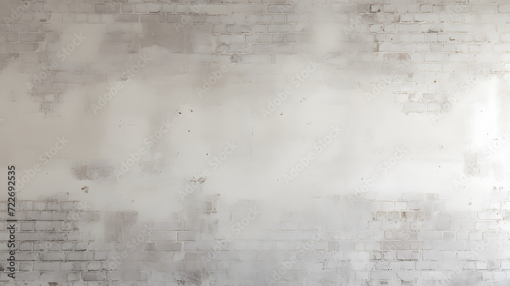Dirty white paint concrete wall texture background