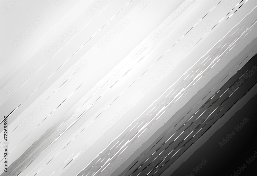Obraz premium Abstract background diagonal speed motion light grey and white stripe lines. You can use for ad, poster, template, business presentation