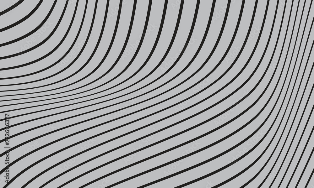 abstract seamless black diagonal wave line pattern on grey. abstract seamless black diagonal wave line pattern on grey.