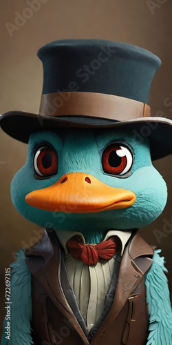 Perry the Platypus Doll Unleashing Secret Agent Fun with Phineas and Ferb's Lovable Spy Pal! photo