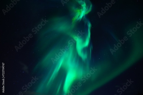 Northern lights  Aurora  Light phenomenon image