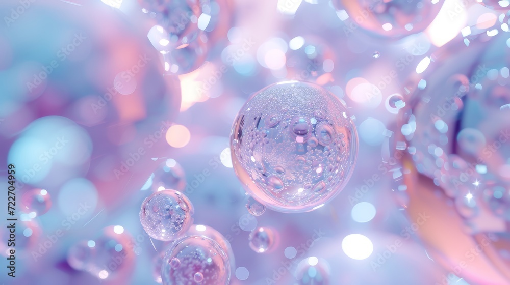 Trippy moving water glossy texture. Glass holo lilac colours. Modern artificial image. Trippy moving water glossy texture. Glass holo lilac colours. Modern artificial image.