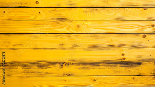 Wallpaper Mural 黄色にペイントされた木の板の背景 Torontodigital.ca