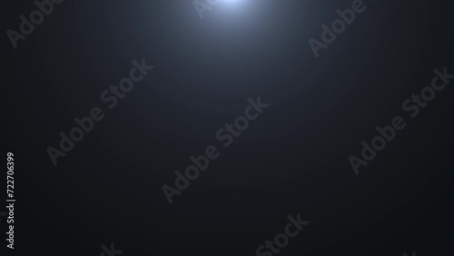 White light lens flares art animation background on black background overlay photo