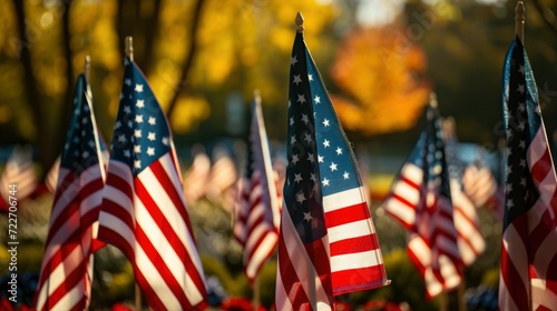 American Flags Unveiling Unity, Freedom, and National Pride