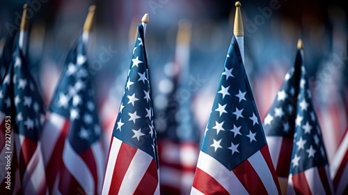 American Flags Unveiling Unity, Freedom, and National Pride