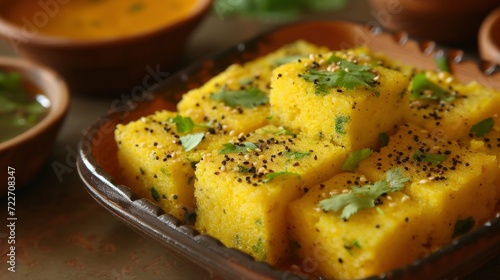 Delight in the Light and Spongy Goodness of Khaman Dhokla, a True Culinary Gem