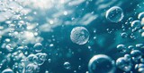 Mesmerizing Underwater Bubbles Dance in Liquid Harmony