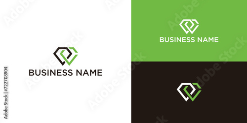 Letter or word DC font in double lines diamond image graphic icon logo design abstract concept vecto
