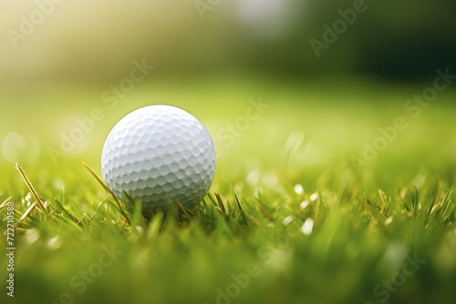 Golf ball, close up