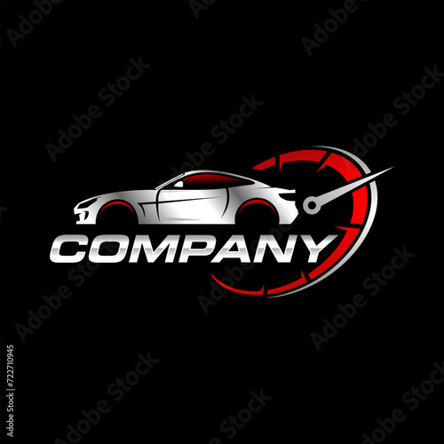 Car Logo Abstract Lines Vector. Vector illustration