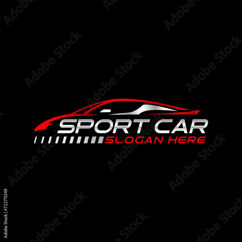 Car Logo Abstract Lines Vector. Vector illustration