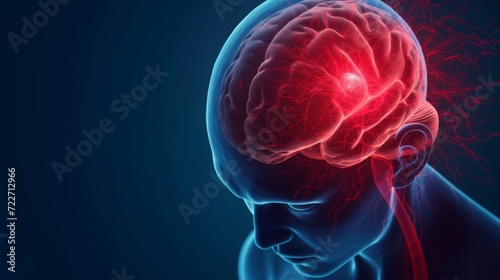 A stroke or a brain attack. occurs when something blocks blood supply to part of the brain or when a blood vessel in the brain bursts. In either case  parts of the brain become damaged or die