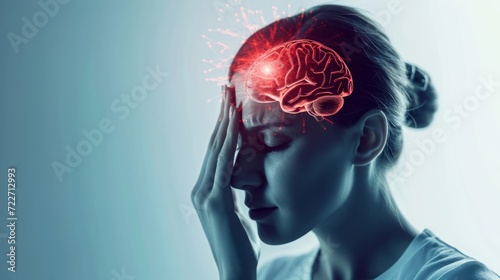 A stroke or a brain attack. occurs when something blocks blood supply to part of the brain or when a blood vessel in the brain bursts. In either case, parts of the brain become damaged or die photo