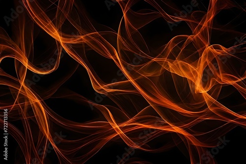 abstract red background with smoke