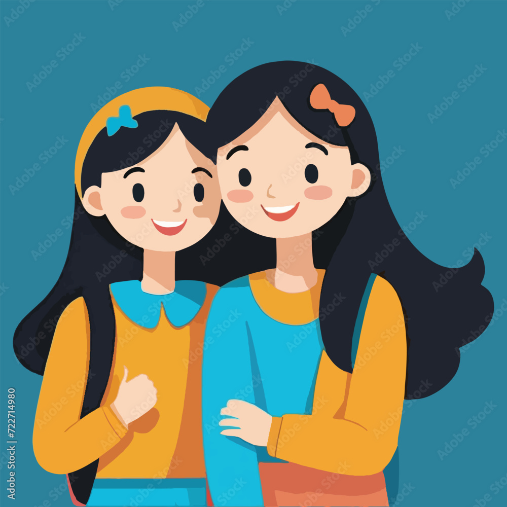 vector of happy woman, international woman day vector of happy woman, international woman day