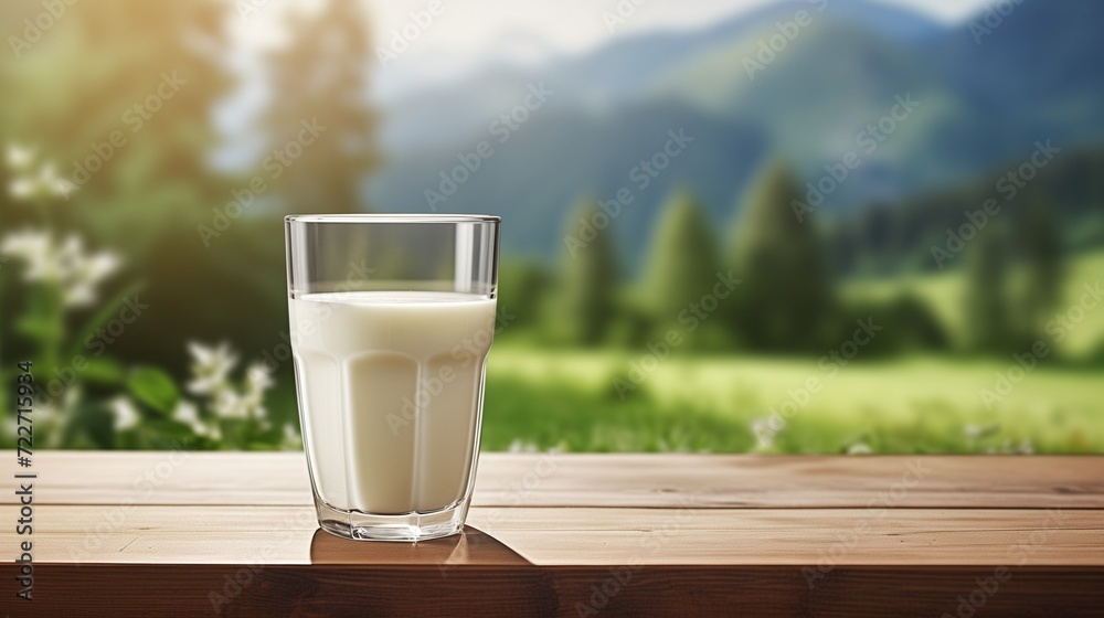 気持ちのいい朝のグラスに入った牛乳 気持ちのいい朝のグラスに入った牛乳