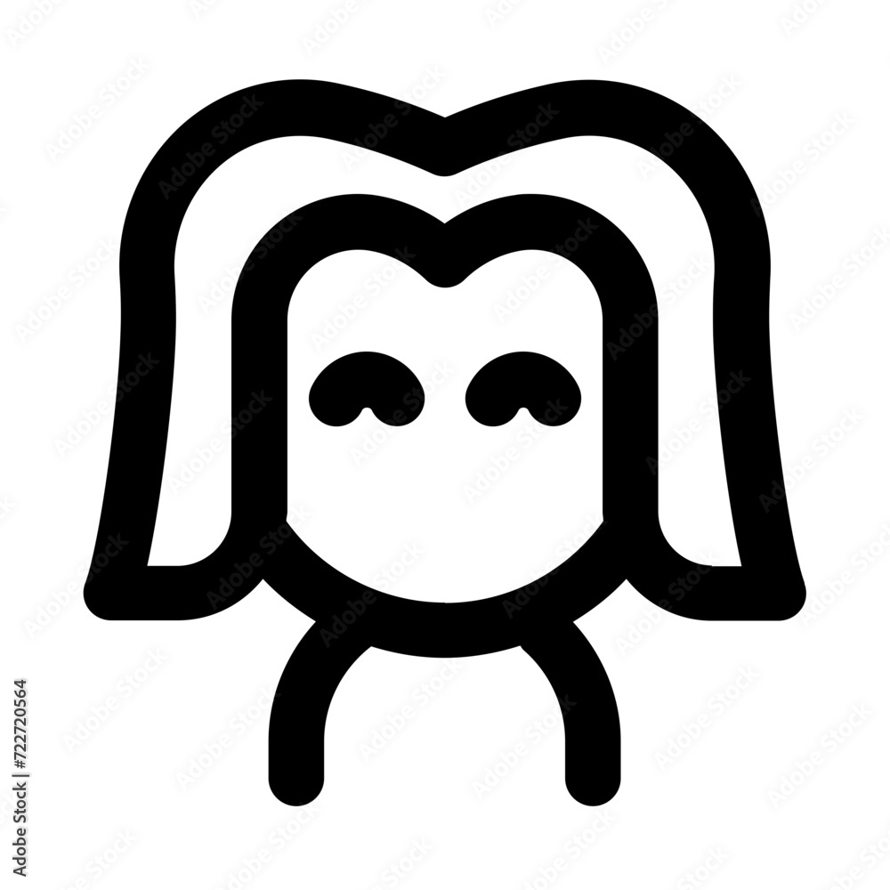 Aunty Line Icon Aunty Line Icon